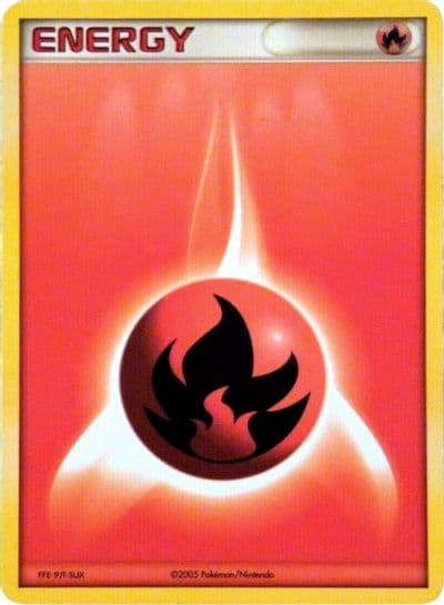 Fire Energy (2005 Unnumbered) League & Championship Cards Pokemon card