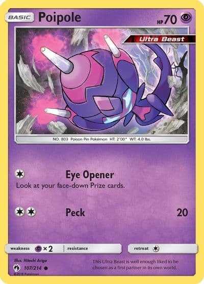 Poipole SM - Lost Thunder Pokemon card
