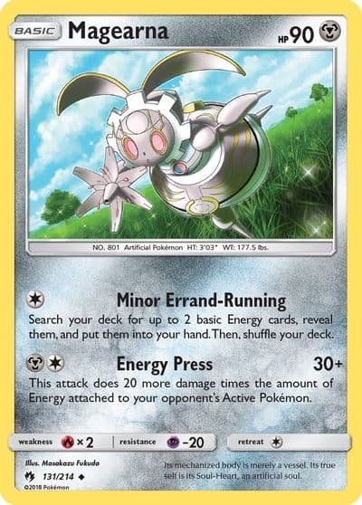Magearna SM - Lost Thunder Pokemon card