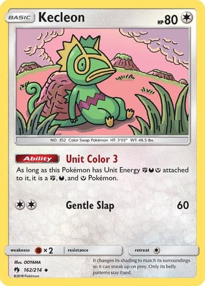 Kecleon (162) SM - Lost Thunder Pokemon card