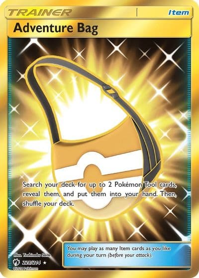 Adventure Bag (Secret) SM - Lost Thunder Pokemon card