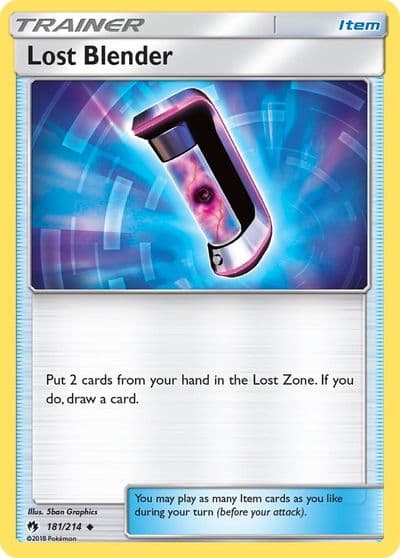 Lost Blender SM - Lost Thunder Pokemon card