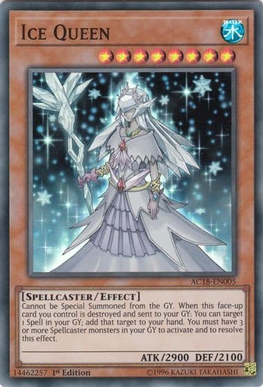 Ice Queen Advent Calendar 2018 Yu-Gi-Oh! card