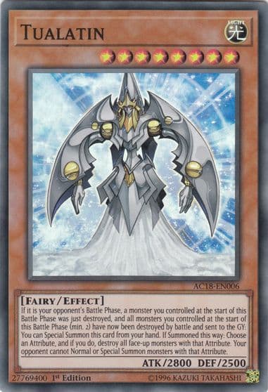 Tualatin Advent Calendar 2018 Yu-Gi-Oh! card