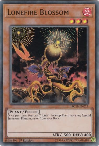 Lonefire Blossom Advent Calendar 2018 Yu-Gi-Oh! card