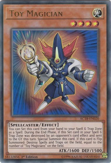 Toy Magician Advent Calendar 2018 Yu-Gi-Oh! card