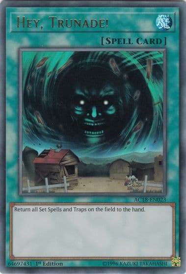 Hey Trunade Advent Calendar 2018 Yu-Gi-Oh! card