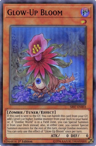 Glow Up Bloom Structure Deck: Zombie Horde Yu-Gi-Oh! card