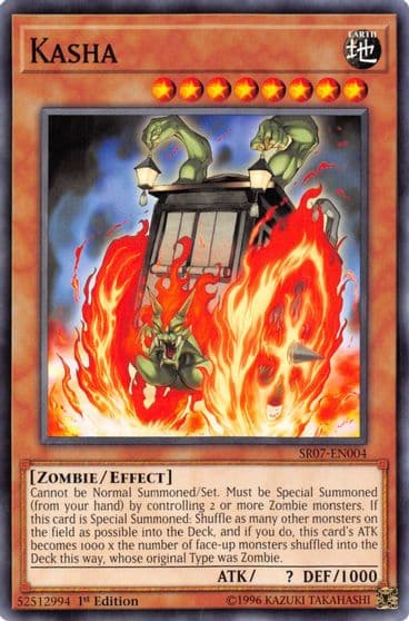 Kasha Structure Deck: Zombie Horde Yu-Gi-Oh! card