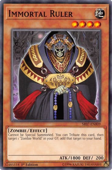 Immortal Ruler Structure Deck: Zombie Horde Yu-Gi-Oh! card
