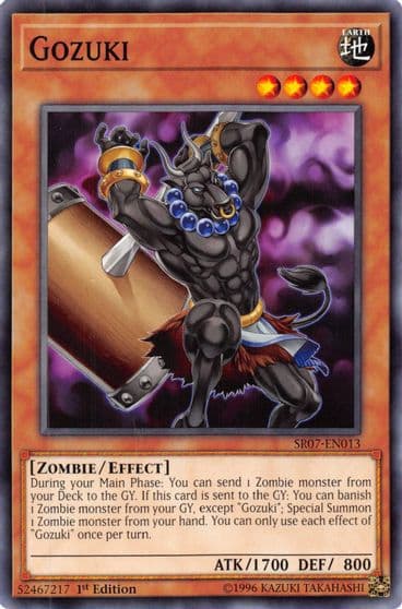 Gozuki Structure Deck: Zombie Horde Yu-Gi-Oh! card