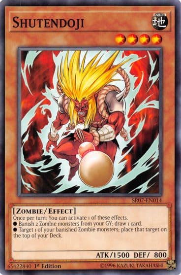 Shutendoji Structure Deck: Zombie Horde Yu-Gi-Oh! card