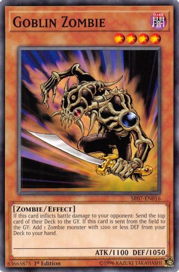 Goblin Zombie Structure Deck: Zombie Horde Yu-Gi-Oh! card
