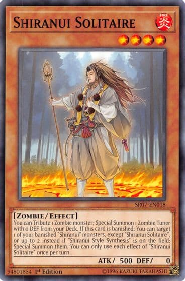 Shiranui Solitaire Structure Deck: Zombie Horde Yu-Gi-Oh! card