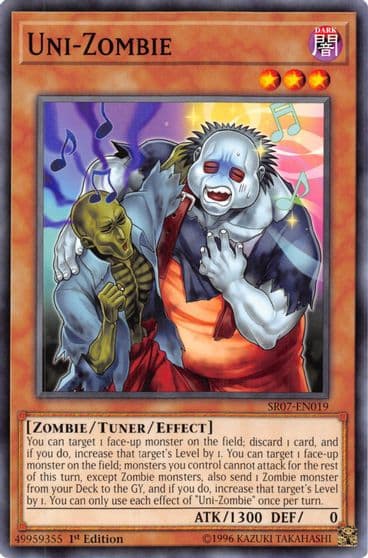 Uni Zombie Structure Deck: Zombie Horde Yu-Gi-Oh! card
