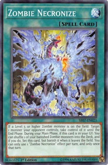 Zombie Necronize Structure Deck: Zombie Horde Yu-Gi-Oh! card