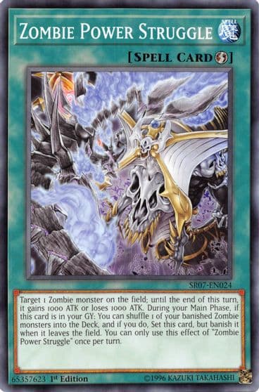 Zombie Power Struggle Structure Deck: Zombie Horde Yu-Gi-Oh! card