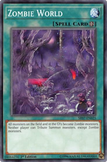 Zombie World Structure Deck: Zombie Horde Yu-Gi-Oh! card