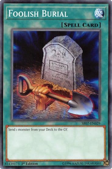 Foolish Burial Structure Deck: Zombie Horde Yu-Gi-Oh! card