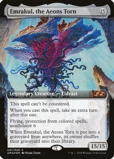 Emrakul the Aeons Torn Ultimate Masters: Box Toppers Magic card