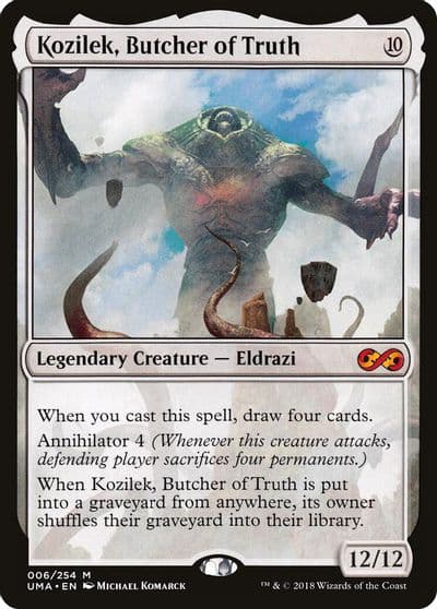 Kozilek Butcher of Truth Ultimate Masters Magic card