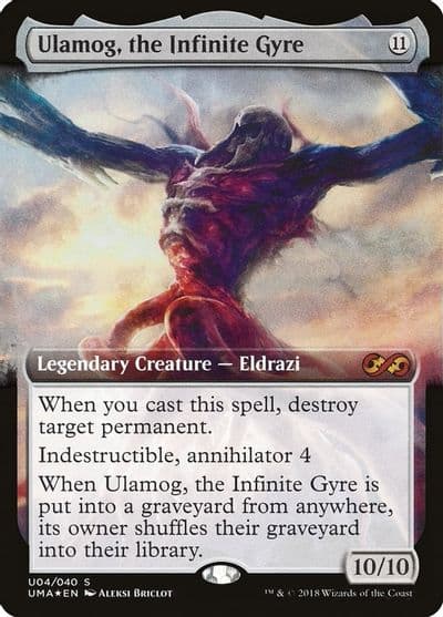 Ulamog the Infinite Gyre Ultimate Masters: Box Toppers Magic card