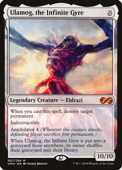 Ulamog the Infinite Gyre Ultimate Masters Magic card