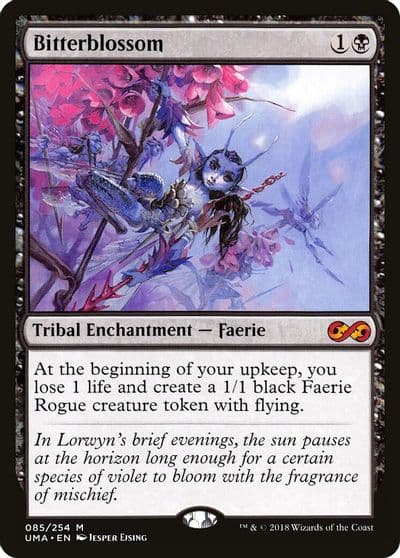 Bitterblossom Ultimate Masters Magic card