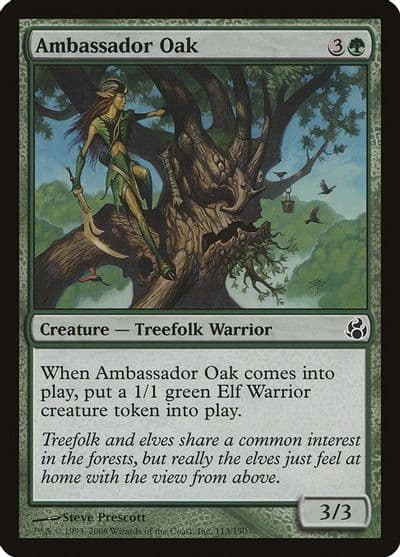 Ambassador Oak Morningtide Magic card