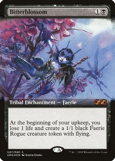 Bitterblossom Ultimate Masters: Box Toppers Magic card