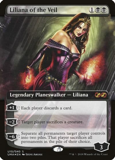 Liliana of the Veil Ultimate Masters: Box Toppers Magic card