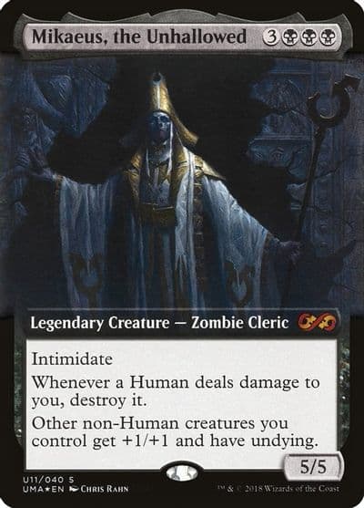 Mikaeus the Unhallowed Ultimate Masters: Box Toppers Magic card