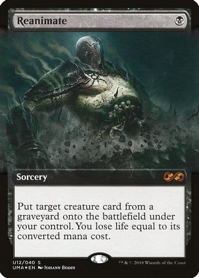 Reanimate Ultimate Masters: Box Toppers Magic card