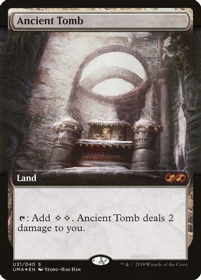 Ancient Tomb Ultimate Masters: Box Toppers Magic card