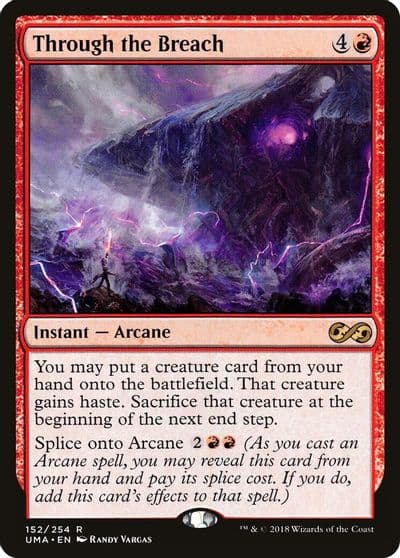 Through the Breach Ultimate Masters Magic card