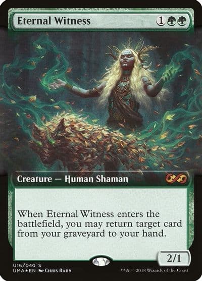 Eternal Witness Ultimate Masters: Box Toppers Magic card