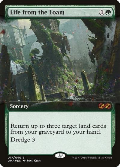 Life from the Loam Ultimate Masters: Box Toppers Magic card