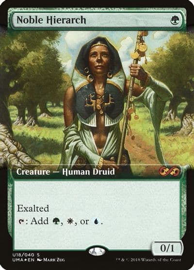Noble Hierarch Ultimate Masters: Box Toppers Magic card