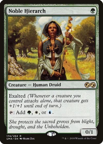 Noble Hierarch Ultimate Masters Magic card