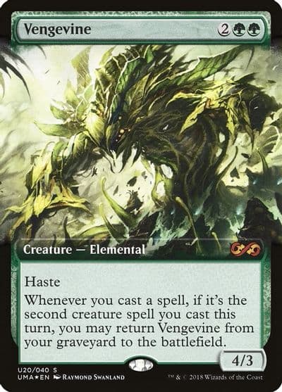 Vengevine Ultimate Masters: Box Toppers Magic card