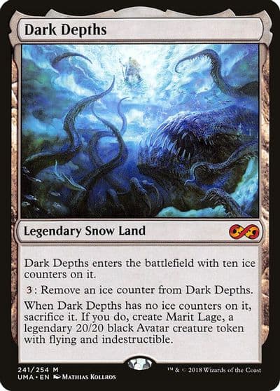 Dark Depths Ultimate Masters Magic card