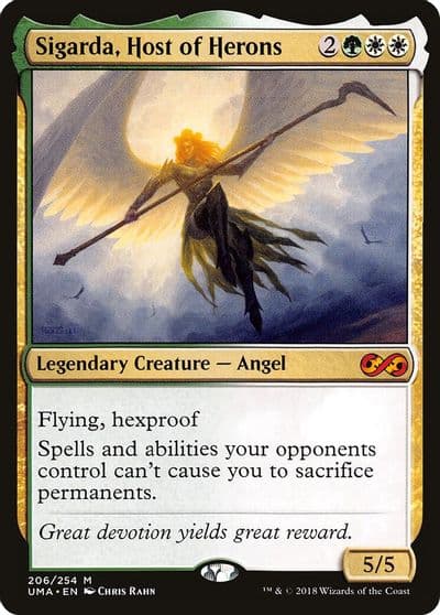 Sigarda Host of Herons Ultimate Masters Magic card