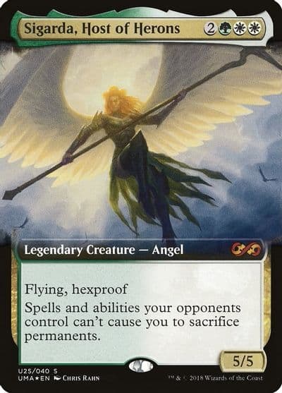 Sigarda Host of Herons Ultimate Masters: Box Toppers Magic card