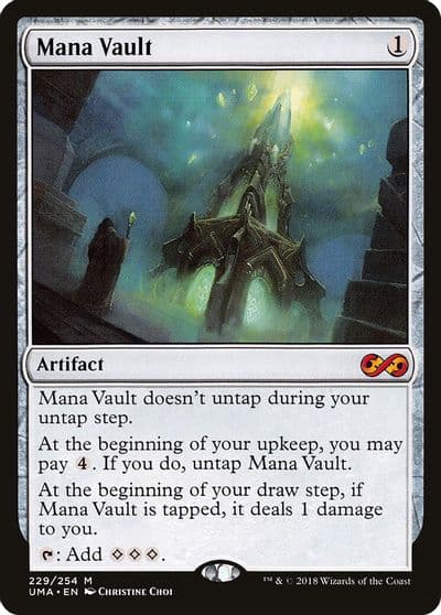 Mana Vault Ultimate Masters Magic card