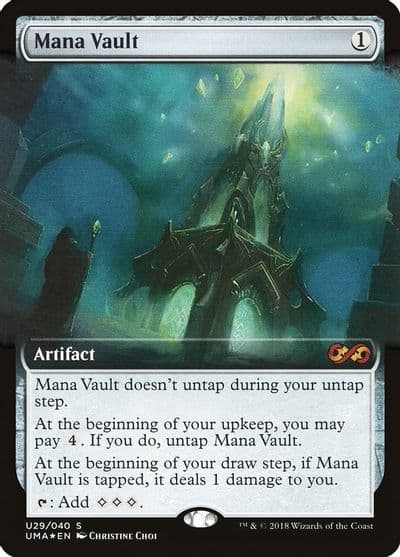 Mana Vault Ultimate Masters: Box Toppers Magic card