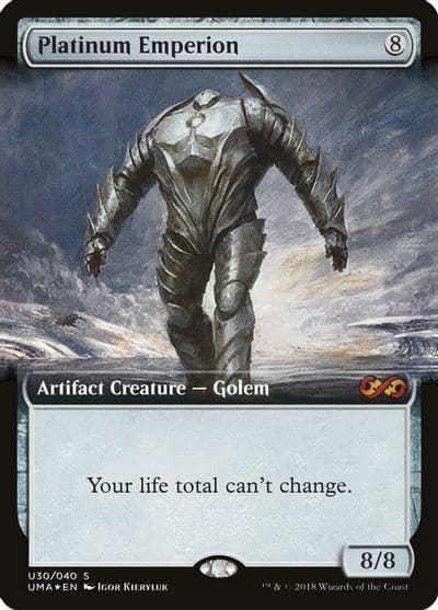 Platinum Emperion Ultimate Masters: Box Toppers Magic card