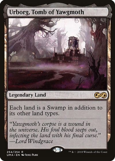 Urborg Tomb of Yawgmoth Ultimate Masters Magic card