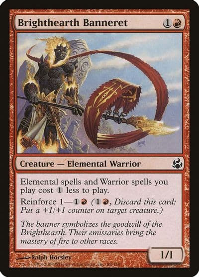 Brighthearth Banneret Morningtide Magic card