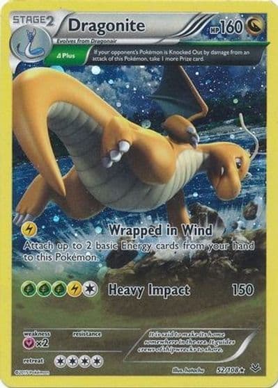 Dragonite (Cosmo Holo) Miscellaneous Cards & Products Pokemon card