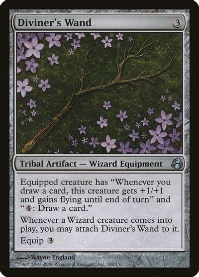 Diviners Wand Morningtide Magic card